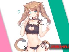 SOUND PORN Tsundere catgirl радует своего мастера японской ASMR