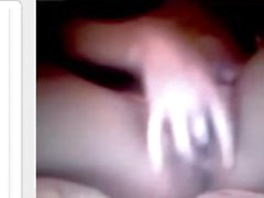 Hot girl masturbates on Omegle