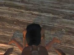 Skyrim Babe Megan Fox Sucks and Fucks You