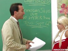 Tessa Taylor makes it hard for a teacher