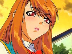 Eléctricas do anime redhead penetrada pela GRANDE futanari macho