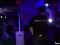Geile Lesbenshow mit Sexy Cora auf einer partido en Berlín