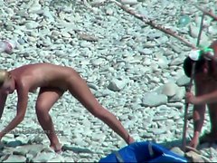 nudistas reais sobre a compilação natureza vídeo