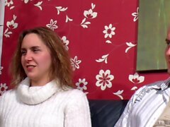 Real Deutsch Paar teach erstes Mal Porno-Casting von reifen
