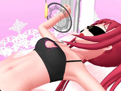 MMD femdom cosquillas, cosquillas s MMD, animación haciendo cosquillas