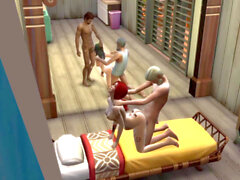 Reciente, Los Sims 4 pornografía, houseguest parte 4