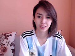 Webcam Azgın Asyalı Solo fixates