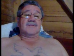 papy corné très sexy wanking sur webcam la