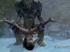 Real In Game Sex Footage From The Skyrim Porn Game