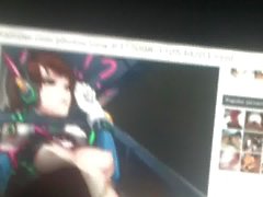 Overwatch Dva sop cum tribute