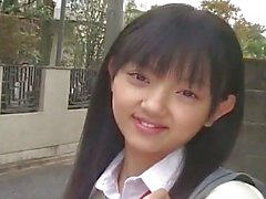 Asuza Hibino japonês menina adolescente bautiful