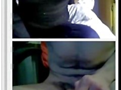 Mismo calientes muchacha atractiva Omegle viendo pequeña