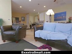 ExxxtraSmall feminina camgirl Fucks Pizza Delivery