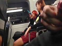 Flash dick en el tren