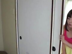 Nasty Japanese teen Yume Kyono in threesome fucking