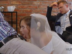 HUNT4K. Attractive Czech bride spends first night with rich stranger