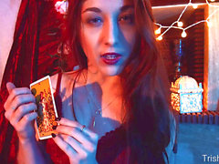 Joi game, tarot, asmr joi pov asian