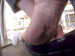 Rip ver up, mature shoeplay, mature feet