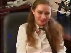 Russischen Sekretärin im Büro gefickt zu
