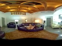 VR 360 Stereoscopic - Aubrey Gold masturbiert für Ihren Genuss