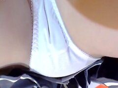 Sesso di ragazze in uniforme del cosplay giapponese asiatico