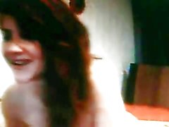 Uma menina espanhol web cam