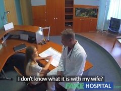 FakeHospital quente, sexo, doutor, enfermeira, paciente, esperando, sala