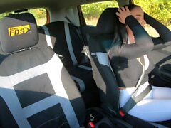 Gefälschte Driving School Instructor Cheats mit Lady Gang