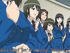 Hentai ученицы трахается в классной комнате