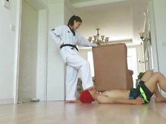 menina taekwondo