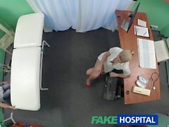 FakeHospital Handy man gets to fuck nurse