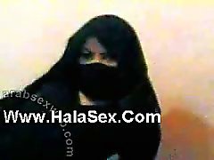 Ujo Arabian Käsitelty niqabia Teasing