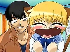 Adolescente de del anime blondy penetrada con consolador el coño