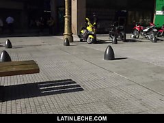 LatinLeche - hübsch Punker Kotzen Eines ungeschnitten Schwanz für Post