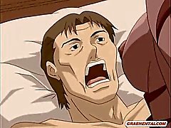 Porn gigantisk hårt påsatt i Sexig anime
