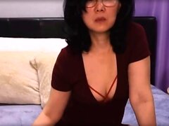 Masturbação amadora de webcam asiática