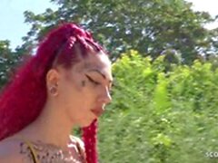 Deutsch Pfadfinder - fetzig Redhead Teen pantera Abholung Geschlechts Casting