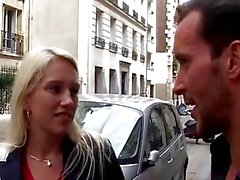 nena francés recogió para anal