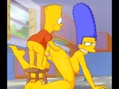 Simpsons Porn # 1 Bart foda Marge desenhos animados Porn HD