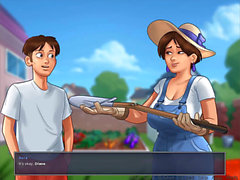 Summertime saga, farm long, animation