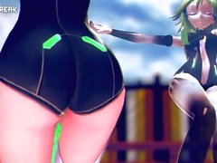 【】 MMD danza del vientre Gumi