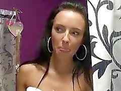 Slim hottie fucked at the dress shop