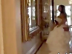 Stunning Busty Arab jeune mariée Équitation de Cock