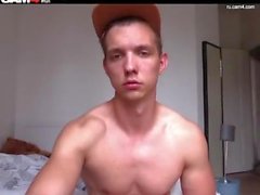 Danish 22yo Bi Boy (danishhung) - Masturbation & Cumshot (Cam4)