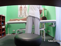 Doctor fucks teen patient in office