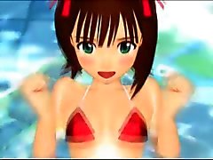 MMD 3D Идола Haruka области Амами