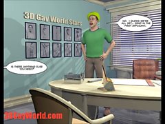 3D ile Eşcinsel World Resimleri En büyük eşcinsel film Studio 3 boyutlu çizgi roman