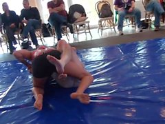 competitieve mixed wrestling