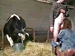 Oralsex dessus de la ferme