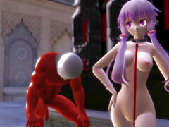 MMD R 18 Touhou Ran, MMD Touhou, Hentai